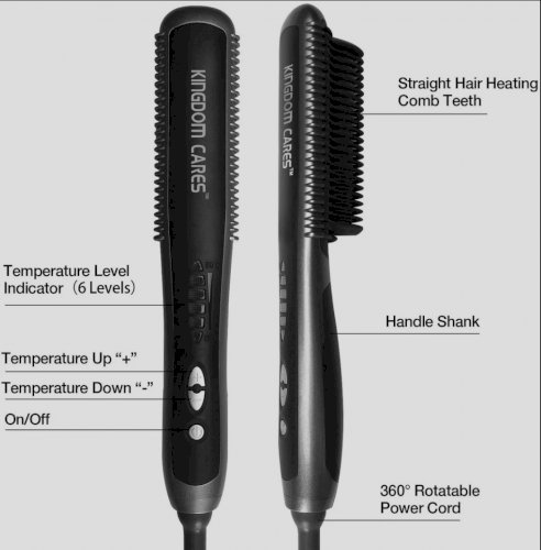 Kingdomcares Hair Straightening Brush KC-288A