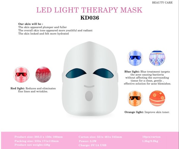 Led Light Therapy Mask KD036
