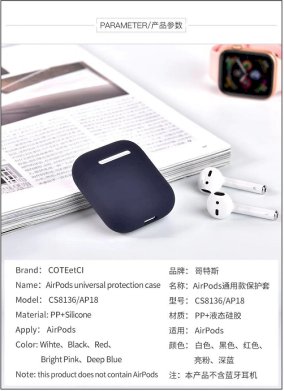  Airpods 1/2 (AP18) PP+Silicone Case 