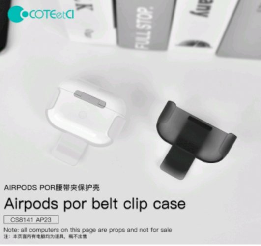 Airpods Pro (AP23)  Belt Clip Case 