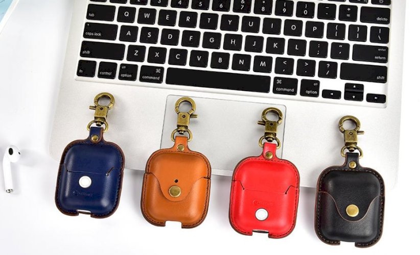  Airpods (AP12) Leather Case/Magnetic Strap 