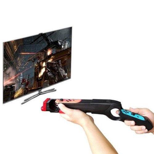 Iplay HBS-122 Shooting Game Gun Handle Holder For Nintendo Switch Joy-Con