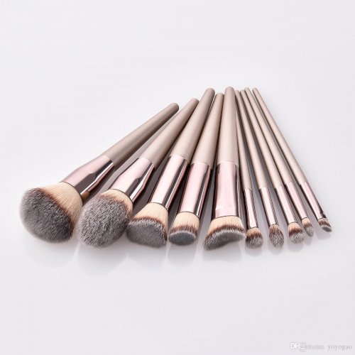 Professional Private Label Wood Makeup Brushes Set 