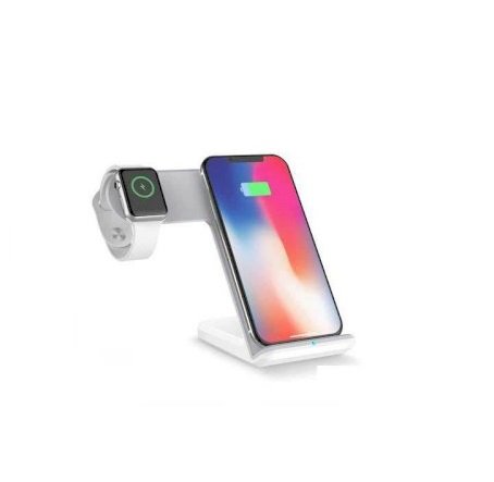 Wireless Charger Coteetci WS-18 3-in-1 White (CS5169)